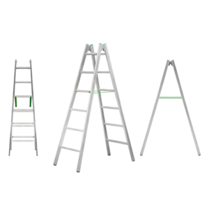 سلم الومنيوم طراز 52 A وصلتين مزدوج خدمة شاقة (52 – 5 A) 1.85 متر _ 52903